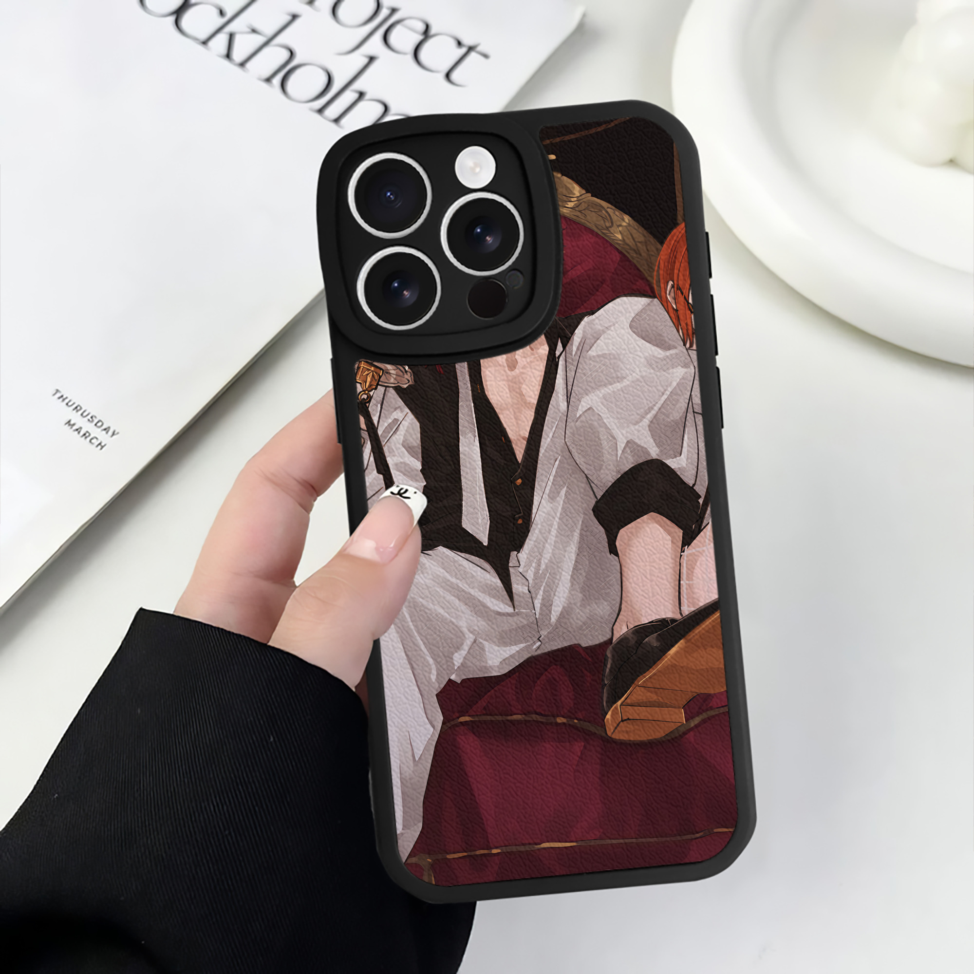 （画像用） SPY×FAMILY间谍家家酒 【iPhone 16シリーズ対応】シリコンスマホケース（レザー調） 材質：シリコン